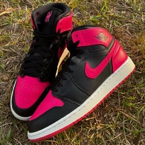 CLEAN Air Jordan 1 High size 8 Womens Serena Williams 2017 Pink shoes